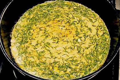 Omelette mit Pfifferlingen 15