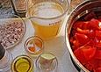 Paprikasuppe mit Pastis