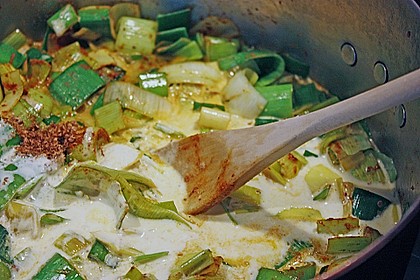 Lauchgem&uuml;se mit Curry 1
