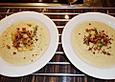 Cremesuppe von Pastinaken mit W&uuml;rfelchen