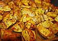 Kartoffelspalten mediterran, aus der Actifry oder aus dem Backofen