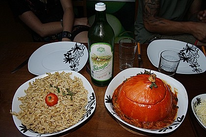 K&uuml;rbis gebacken &agrave; la Toscana