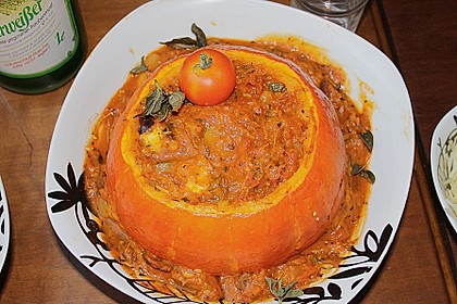 K&uuml;rbis gebacken &agrave; la Toscana 1