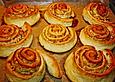Zimtschnecken mit Honig und Mandeln