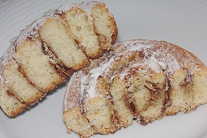 Zimtschnecken mit Honig und Mandeln 6