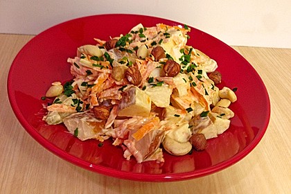 Karotten-Birnen-Salat 1