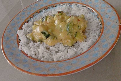 Putenbrust in Kokosnuss-Orangensaftsuppe 1