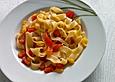 Spaghetti mit Paprika-Feigen Sauce