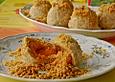 Marillenkn&ouml;del mit Mandelbr&ouml;sel