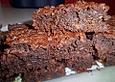 Saftige Schokoladenbrownies mit S&uuml;&szlig;kartoffeln