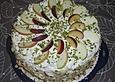 Apfel-Pflaumen-Torte