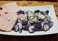 Blauer Kartoffelsalat