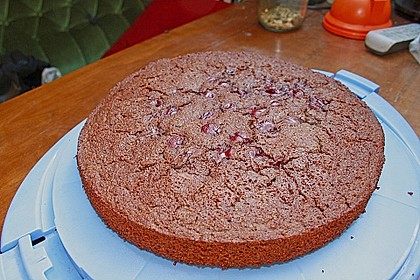 Zucchini-Kirsch-Kuchen 1