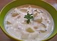 Minzejoghurt mit Fr&uuml;chten