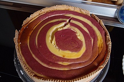 Zebra-Himbeer-K&auml;sekuchen 8
