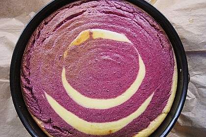 Zebra-Himbeer-K&auml;sekuchen 11