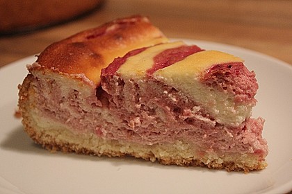 Zebra-Himbeer-K&auml;sekuchen 12