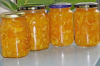 Orangenmarmelade "vive la France"
