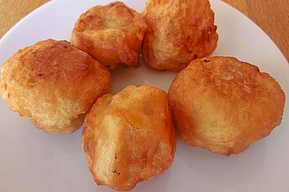 Gebackene Banane mit Honig 4
