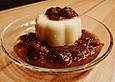 Panacotta mit wei&szlig;er Schokolade