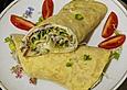 Wraps mit Gurke-Schinken-Sprossen F&uuml;llung