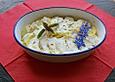 Kartoffelpf&auml;nnchen mit Ziegenk&auml;se