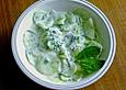 Gurkensalat mit Minze