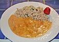 H&uuml;hnergeschnetzeltes mit Paprikasauce