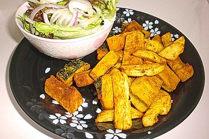 Kürbis-Wedges 1