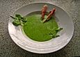Erbsen-Rucola Suppe
