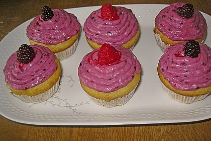 Waldfrucht-Cupcakes 3