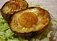 Eier im Kartoffelnest