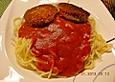 Makkaroni mit Ketchupsauce