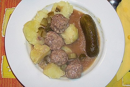 Klopse in Bierso&szlig;e