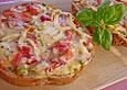 Sizilianische Fladenbrotpizza
