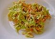 Spitzkohlsalat mit Meerrettich