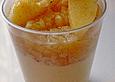 Karamellcreme mit Quittenkompott