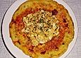 K&auml;se-Souffl&eacute; Blinis mit R&uuml;hrei