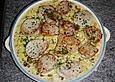 Sp&auml;tzle-Pfanne mit Schweinefilet