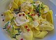 Tortellini mit Schmelzk&auml;se-So&szlig;e
