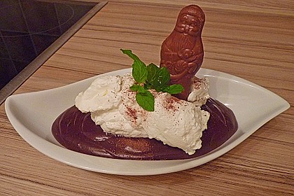 Gourmet-Schoko-Pudding selbstgemacht, sahnig und schokoladig 7