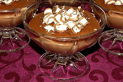 Gourmet-Schoko-Pudding selbstgemacht, sahnig und schokoladig 10