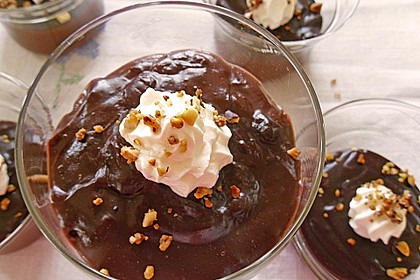 Gourmet-Schoko-Pudding selbstgemacht, sahnig und schokoladig 29