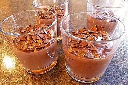 Gourmet-Schoko-Pudding selbstgemacht, sahnig und schokoladig 12