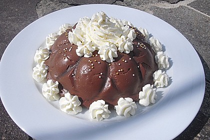 Gourmet-Schoko-Pudding selbstgemacht, sahnig und schokoladig 4