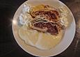Apfelstrudel mit Bl&auml;tterteig