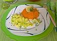 S&uuml;&szlig;kartoffelstampf mit Limone und Gew&uuml;rzaromen