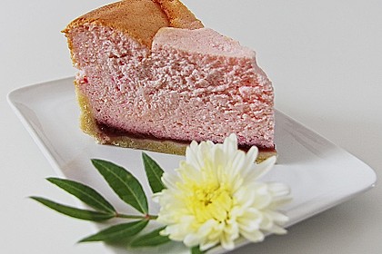 Himbeer-K&auml;sekuchen
