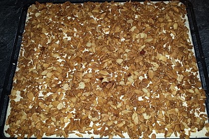 Blechkuchen "Gebrannte Mandeln" 7