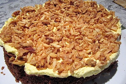Blechkuchen "Gebrannte Mandeln" 4